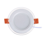 چراغ توکار گلاریس ۹ وات دایرهای پارس شعاع توس