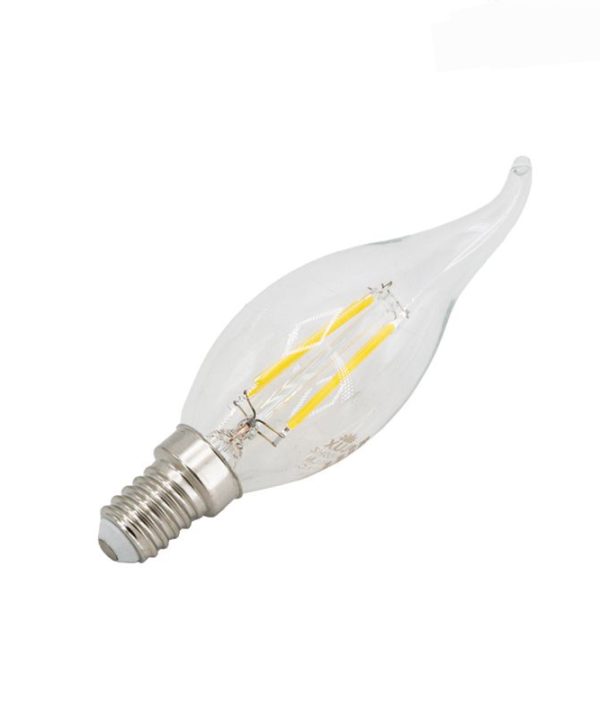 لامپ LED اشکی ۶ وات فیلامنتی پارس شعاع توس (رویالوکس) پایه E14