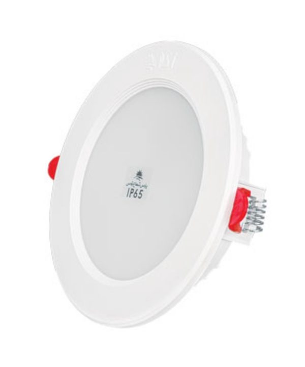 چراغ توکار ضد آب سیوان ۷ وات دایرهای پارس شعاع توس