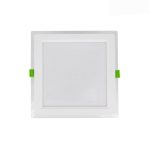 چراغ توکار LED گلاریس 12 وات مربعی پارس شعاع توس