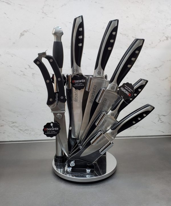 سرویس چاقو آشپزخانه ۸ پارچه برادانتیا کد ۳