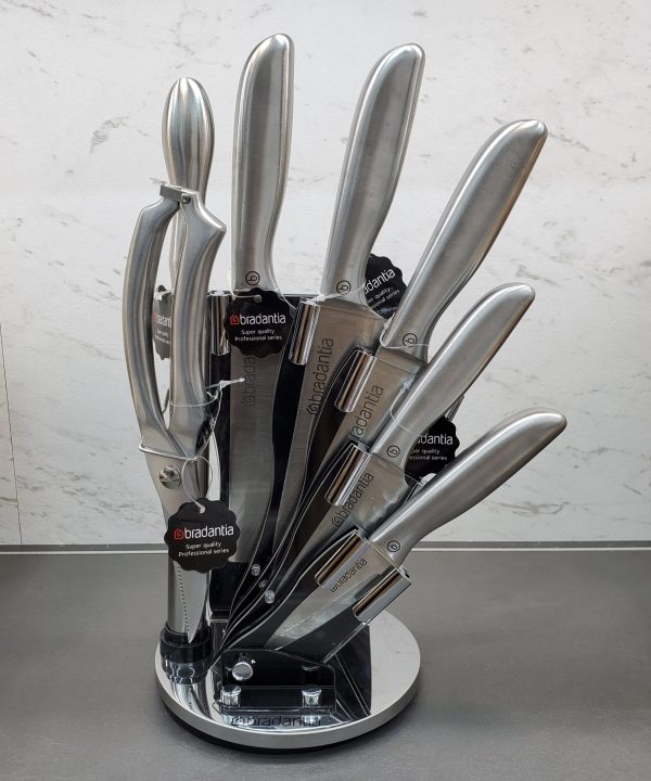سرویس چاقو آشپزخانه ۸ پارچه برادانتیا کد ۲