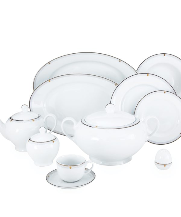 سرویس چینی زرین ۱۰۲ پارچه کامل ایتالیااف اپرا