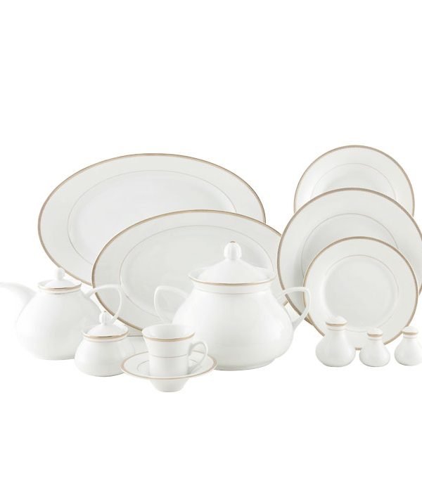 سرویس چینی زرین ۱۰۸ پارچه کامل شهرزاد سپینود