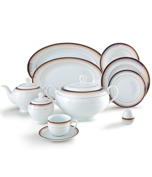 سرویس چینی زرین ۱۰۲ پارچه کامل ایتالیااف خاطره