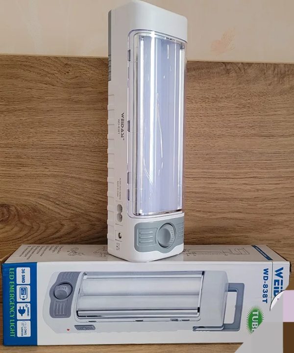 چراغ اضطراری شارژی ویداسی مدل WD-838T