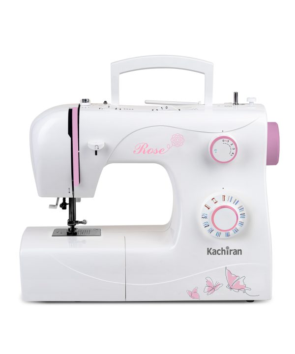 چرخ خیاطی و گلدوزی کاچیران سری رز مدل +232 با سوزن نخکن و درب