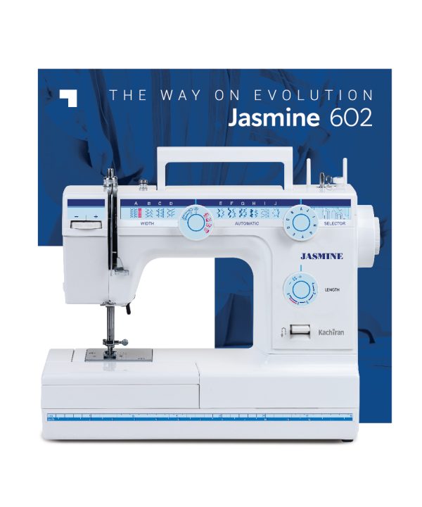 چرخ خیاطی و گلدوزی کاچیران سری یاسمین مدل 602