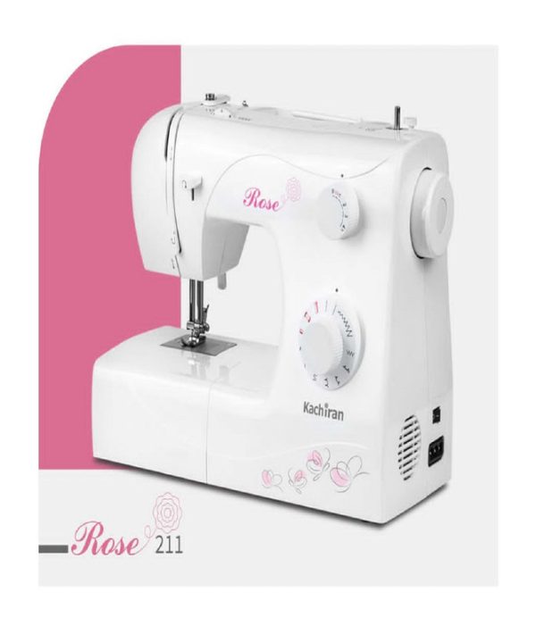 چرخ خیاطی و گلدوزی کاچیران سری رز مدل 211
