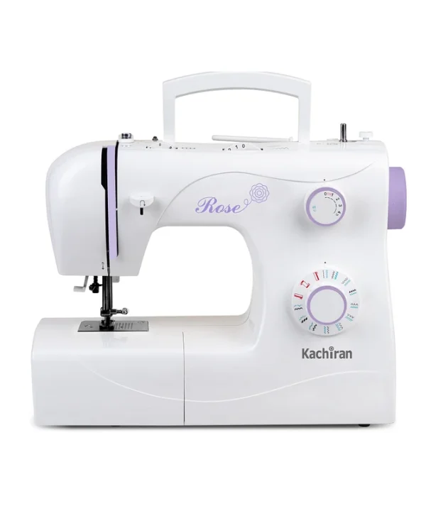چرخ خیاطی و گلدوزی کاچیران سری رز مدل +223 با سوزن نخکن و درب