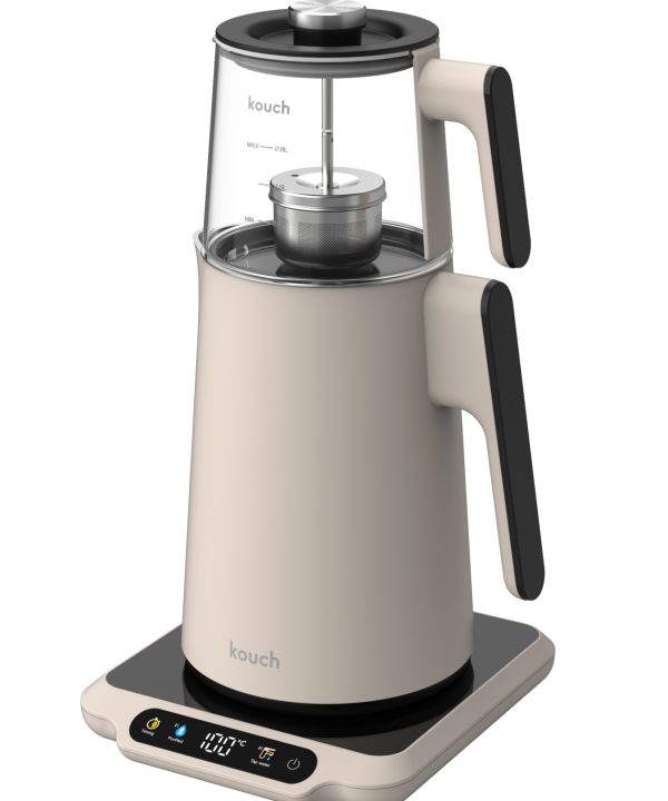 چای ساز کوخ مدل KT-2154 اصلی رنگ کرم