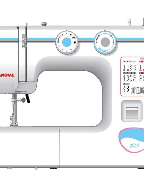 چرخ خیاطی و گلدوزی ژانومه مدل 2020 تایلند