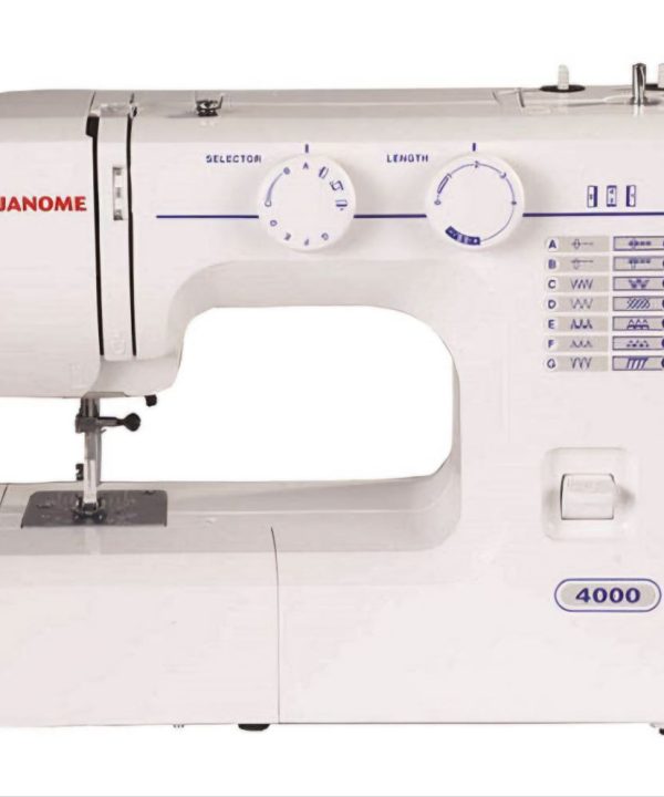 چرخ خیاطی و گلدوزی ژانومه مدل 4000 تایلند