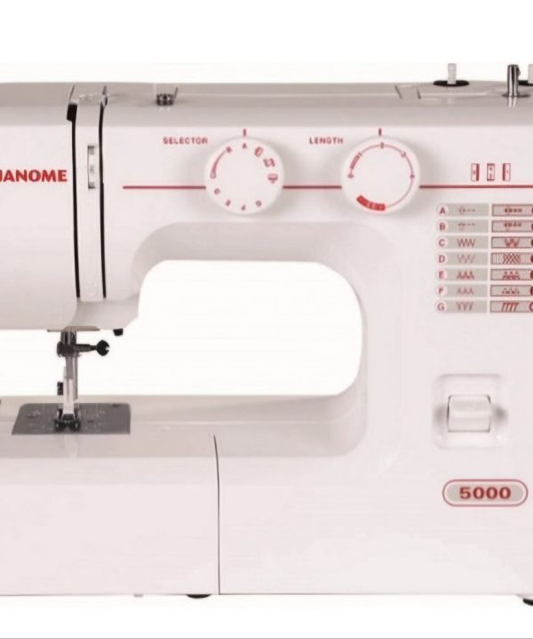 چرخ خیاطی و گلدوزی ژانومه مدل 5000 تایلند